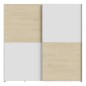 Armario corredero W20 de 190 cm Blanco Puccini