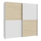 Armario corredero W20 de 190 cm Blanco Puccini