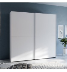 Armario corredero W20 de 190 cm Blanco Mate