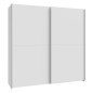 Armario corredero W20 de 190 cm Blanco Mate