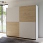 Armario corredero W20 de 200 cm Blanco- Puccini Armario corredero W20 de 200 cm Blanco- Puccini
