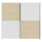 Armario corredero W20 de 200 cm Blanco- Puccini Armario corredero W20 de 200 cm Blanco- Puccini