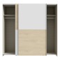 Armario corredero W20 de 200 cm Blanco- Puccini Armario corredero W20 de 200 cm Blanco- Puccini