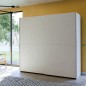 Armario puertas correderas W20 de 200 cm Blanco mate