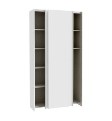Armario escobero W21-SD Ptas. correderas 100 cm