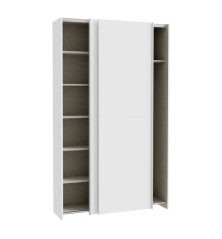 Armario recibidor W21-SD  120CM Blanco