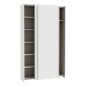 Armario recibidor W21-SD  120CM Blanco