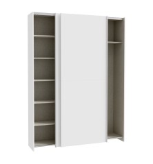 Armario recibidor W21-SD  150 CM Blanco