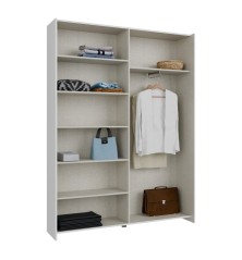 Armario recibidor W21-SD  150 CM Blanco