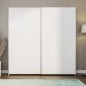 Armario recibidor W21-SD 200  CM Blanco