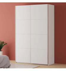 Armario w22 ptas. corredera 120 blanco mate