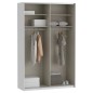 Armario w22 ptas. corredera 120 blanco mate