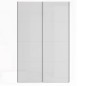 Armario W22 Blanco Mate con 2 Ptas. Correderas  150CM