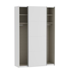 Armario W22 Blanco Mate con 2 Ptas. Correderas 180CM