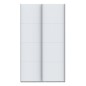 Armario puertas correderas W26 DE 120 cm Blanco mate