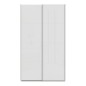 Armario puertas correderas W26 DE 120 cm Blanco brillo