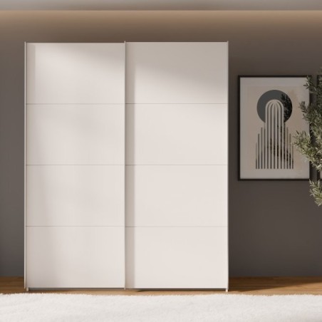Armario puertas correderas W26 DE 170 cm en color Sand
