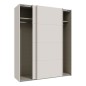 Armario puertas correderas W26 DE 170 cm en color Sand Armario puertas correderas W26 DE 170 cm en color Sand