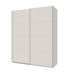 Armario puertas correderas W26 DE 170 cm en color Sand