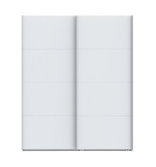 Armario puertas correderas W26 DE 170 cm Blanco Mate