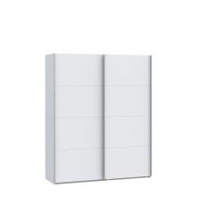 Armario puertas correderas W26 DE 170 cm Blanco Mate