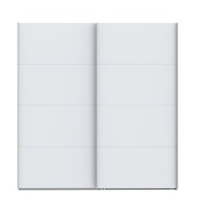 Armario puertas correderas W26 DE 200 cm en coor Blanco Mate