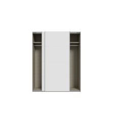 Armario puertas correderas W26 DE 200 cm en coor Blanco Mate
