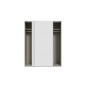 Armario puertas correderas W26 DE 200 cm en coor Blanco Mate Armario puertas correderas W26 DE 200 cm en coor Blanco Mate