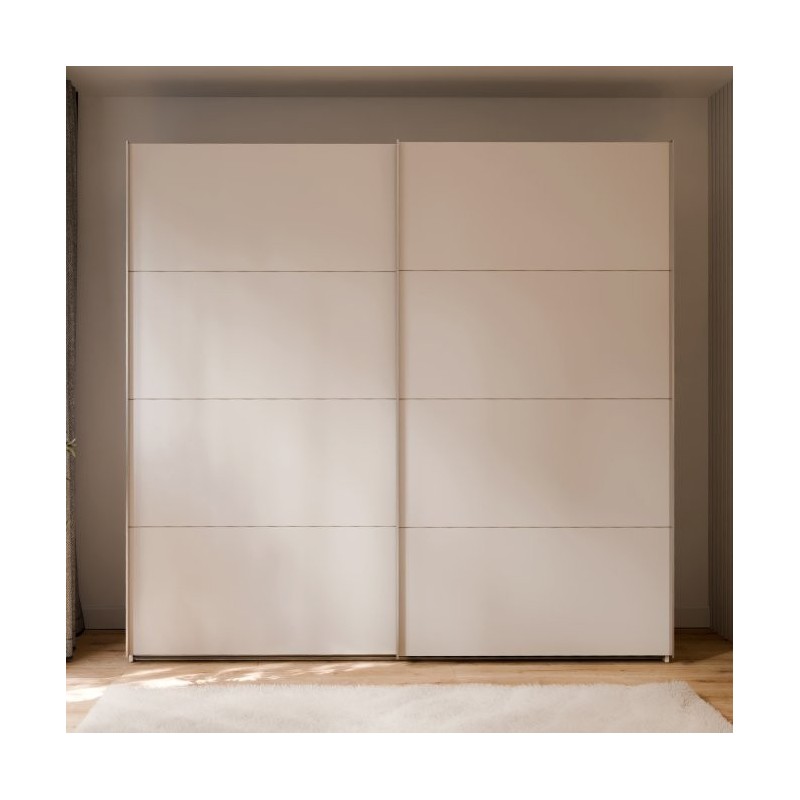 Armario puertas correderas W26 DE 220 cm en color Sand Armario puertas correderas W26 DE 220 cm en color Sand
