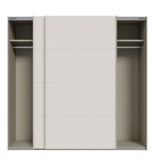 Armario puertas correderas  W26 DE 220 cm en color Sand