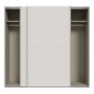 Armario puertas correderas W26 DE 220 cm en color Sand Armario puertas correderas W26 DE 220 cm en color Sand