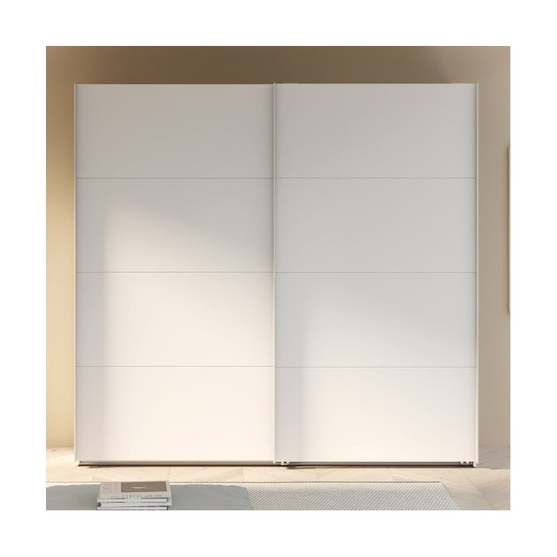 Armario puertas correderas W26 DE 220 cm en color Blanco Mate Armario puertas correderas W26 DE 220 cm en color Blanco Mate