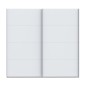 Armario puertas correderas W26 DE 220 cm en color Blanco Mate Armario puertas correderas W26 DE 220 cm en color Blanco Mate