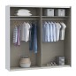 Armario puertas correderas W26 DE 220 cm en color Blanco Mate Armario puertas correderas W26 DE 220 cm en color Blanco Mate