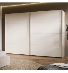 Armario puertas correderas W26 DE 270 cm en color Sand