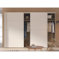 Armario tres puertas correderas W26 DE 300 cm en color sand Armario tres puertas correderas W26 DE 300 cm en color sand