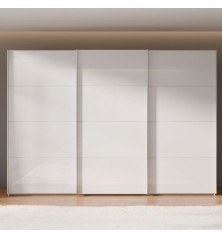 Armario W26 DE 300 cm Blanco brillo