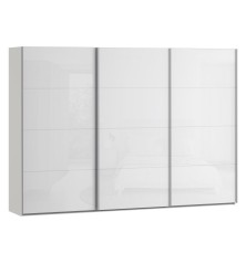 Armario W26 DE 300 cm Blanco brillo