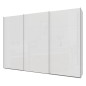 Armario tres puertas correderas W26 DE 300 cm en color Blanco brillo cristal Armario tres puertas correderas W26 DE 300 cm en color Blanco brillo cristal