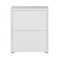 Mesita W26 2 cajones en color Blanco mate Mesita W26 2 cajones en color Blanco mate