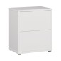 Mesita W26 2 cajones en color Blanco mate Mesita W26 2 cajones en color Blanco mate