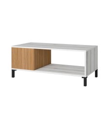 Mesa centro Tokio 100x50 cm Albo / rayado