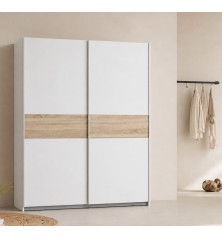 Armario Winner 120x210 Blanco | Correderas | Compacto