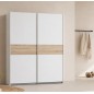 Armario Winner 120x210 Puertas Correderas Blanco | Compacto y Funcional | Fabricado en Europa