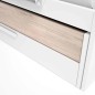 Compacto , cama desp, caj Estelle 212cm blaco mate /sahara Compacto , cama desp, caj Estelle 212cm blaco mate /sahara