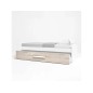 Cama nido Estelle90x190cm Blanco Mate/ sahara Cama nido Estelle90x190cm Blanco Mate/ sahara