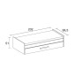 Cama nido Estelle90x190cm Blanco Mate/ sahara Cama nido Estelle90x190cm Blanco Mate/ sahara