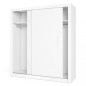 Armario 2ptas corredera Sava 182x201cm blanco mate Armario 2ptas corredera Sava 182x201cm blanco mate