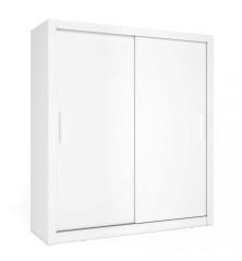Armario 2ptas corredera Sava 150x201cm Blanco mate