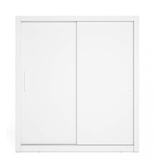 Armario 2ptas corredera Sava 150x201cm Blanco mate